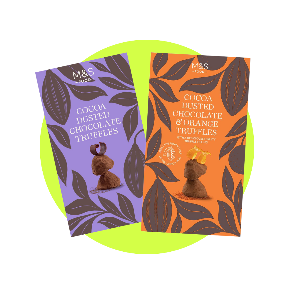 Two boxes of M&S truffles