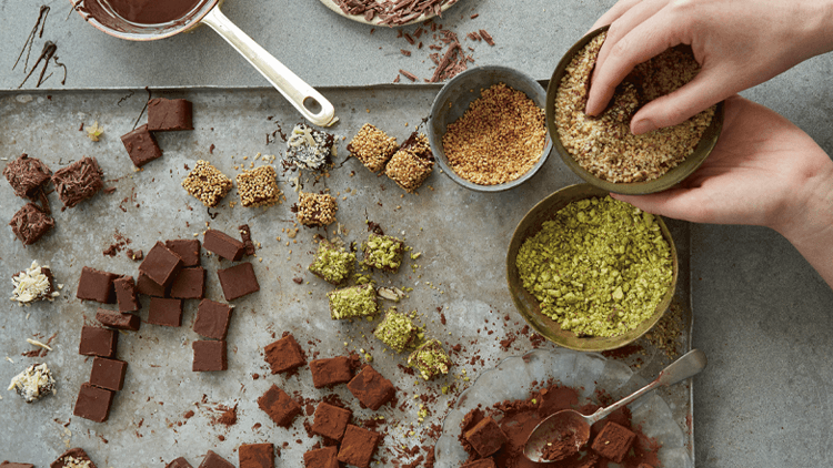 Anna Jones' chocolate truffles
