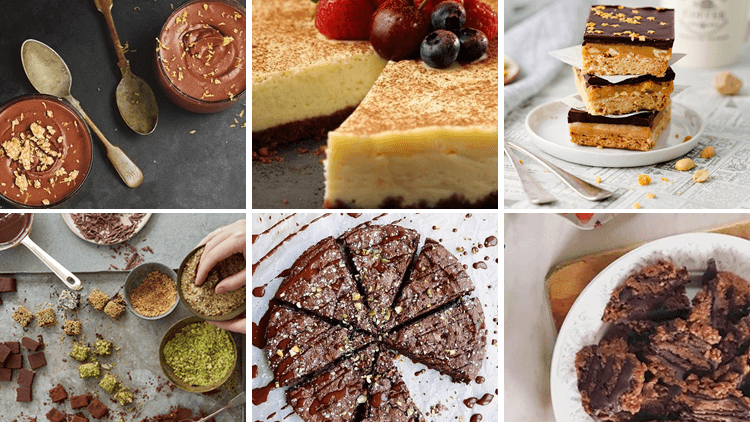 Selection of Fairtrade cakes