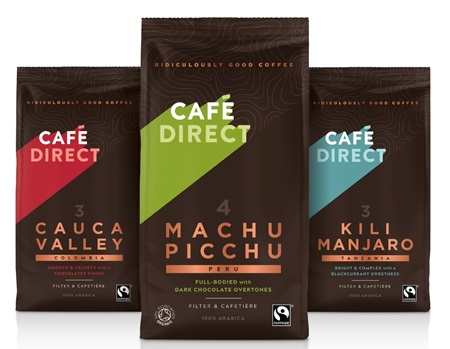 Cafedirect - new range of coffee