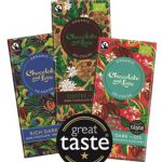 Three Chocolate & Love bars