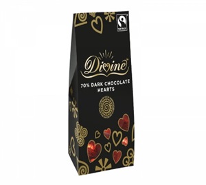 Divine Chocolate Valentine's Day Hearts