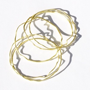 Wright and Teague Fairtrade gold bangle