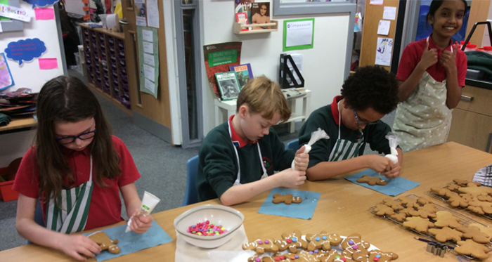 St George's School - Bake Fairtrade Gingerbread