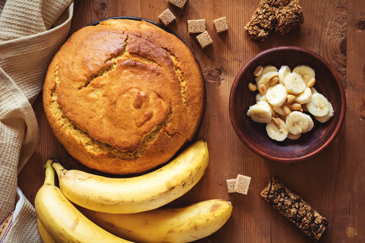 Fairtrade banana cake