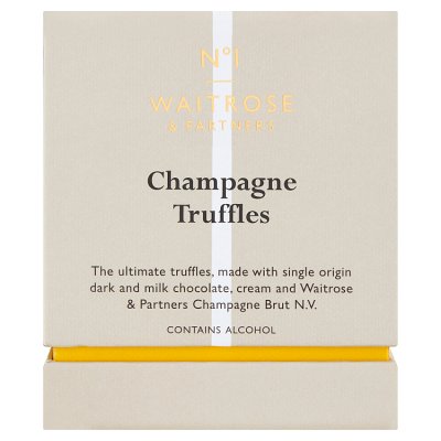 Waitrose Champagne truffles