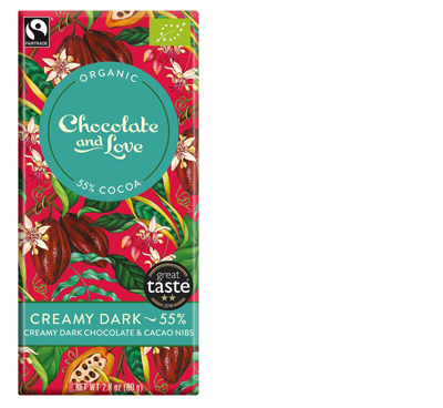 Chocolate and Love Creamy Dark 55%