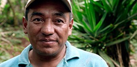 A coffee farmer of Cosma in Honduras