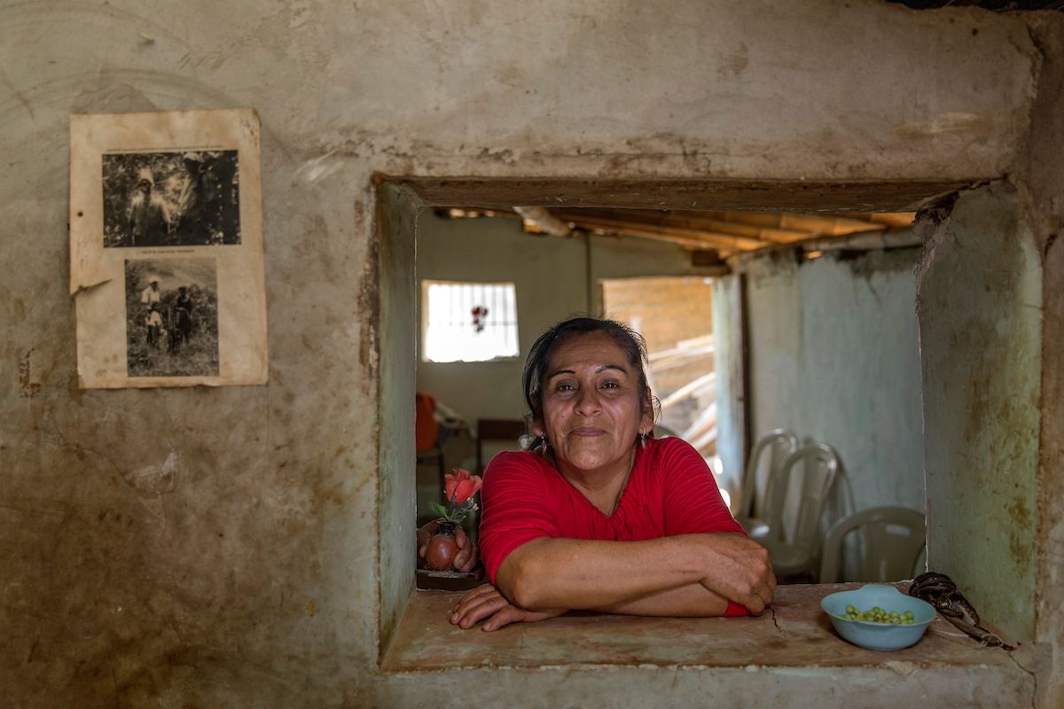 Fairtrade Coffee Farmer, Adelaida Correa Bermeo, Peru, August 2019 (Photo: Eduardo Martino)