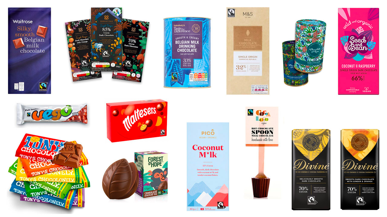 15 Fairtrade Chocolate Choices You Can Find on the High Street