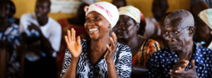 Members of Kuapa Kokoo Union in a meeting, Ghana.