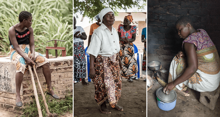 Women from Sugar Cane Co-operative in Malawi