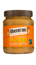 Liberation Fairtrade Crunchy Peanut Butter