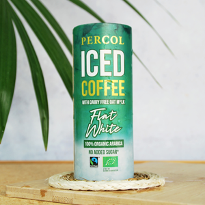 Percol oat flat white - iced coffee