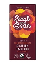 Seed and Bean dark vegan chocolate - Fairtrade and organic