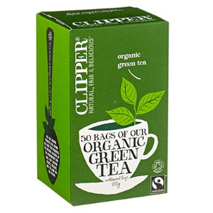 Organic green tea Clipper