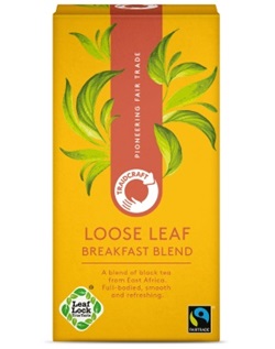 Loose leaf breakfast blend from Traidcraft