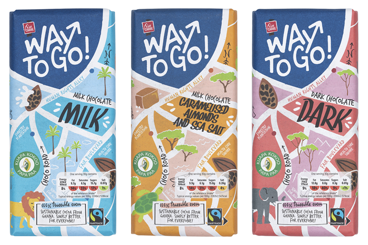 Way to Go! Lidl launches super Fairtrade chocolate bar