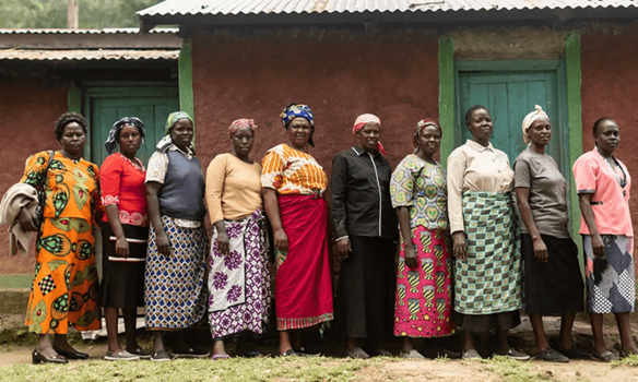 Women from the Women in Coffee project