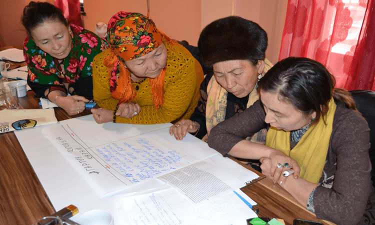 Students at Fairtrade's Gender Leadership School