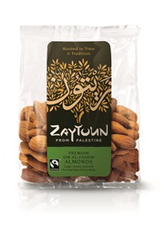 Packet of Zaytoun roast almonds