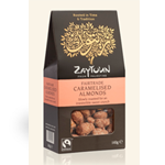 a packet ofZaytoun caramelised almonds