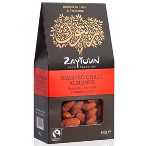 Zaytoun roasted chilli almonds