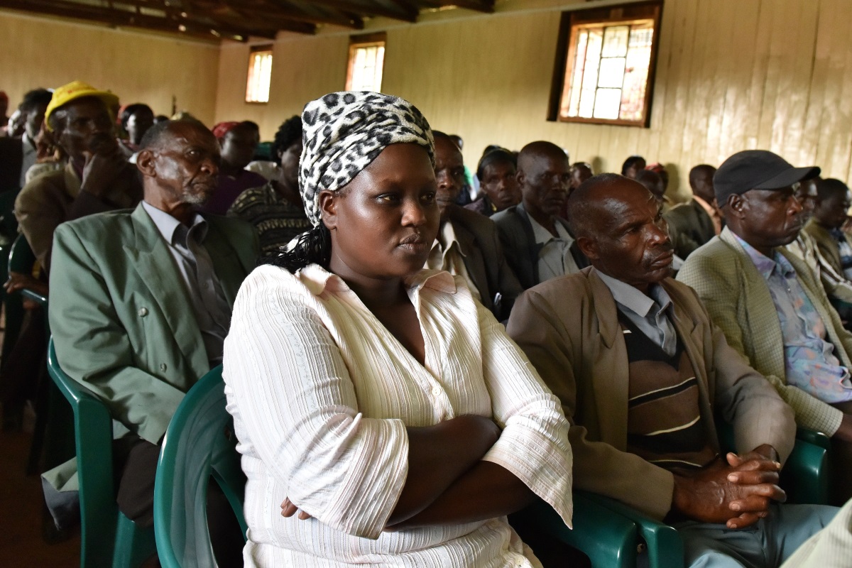 Zeddy - coffee farmer in Kenya