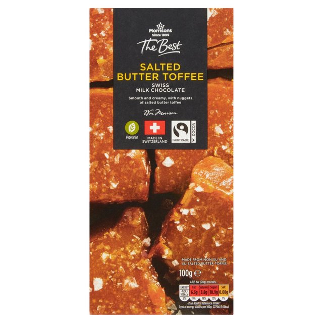 salted butter toffee chocolate Morrisons