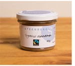 A jar of Steenbergs Fairtrade organic cinnamon