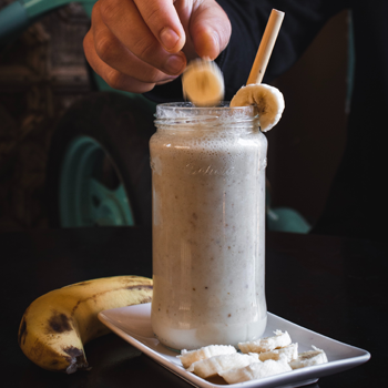 Banana milkshake