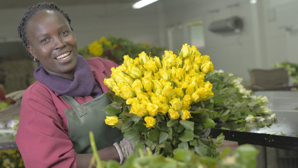 Tuni Mlagala joined Mount Meru flowers in Tanaznia in 2015, and has used the income for housing and for her children's school fees