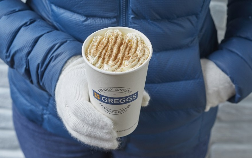 Greggs' pumpkin spice latte