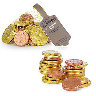 Fairtrade traditional Christmas chocolate coins