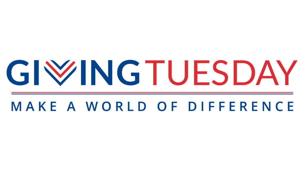 Giving Tuesday - make a world of difference strapline