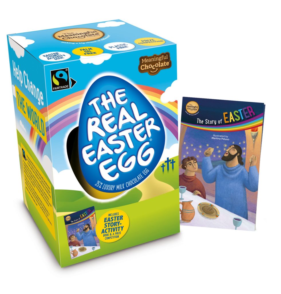 The Real Easter Egg with story book