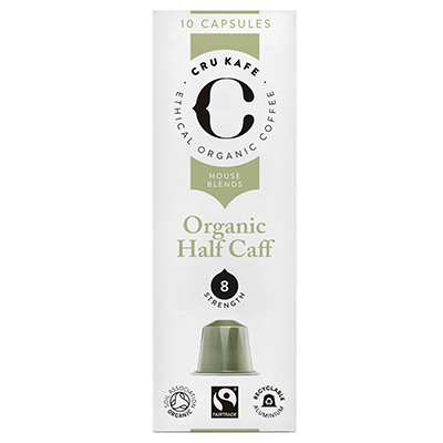 Cru Kafe Organic Half Caff