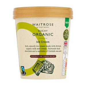 Waitrose Duchy organic ice cream