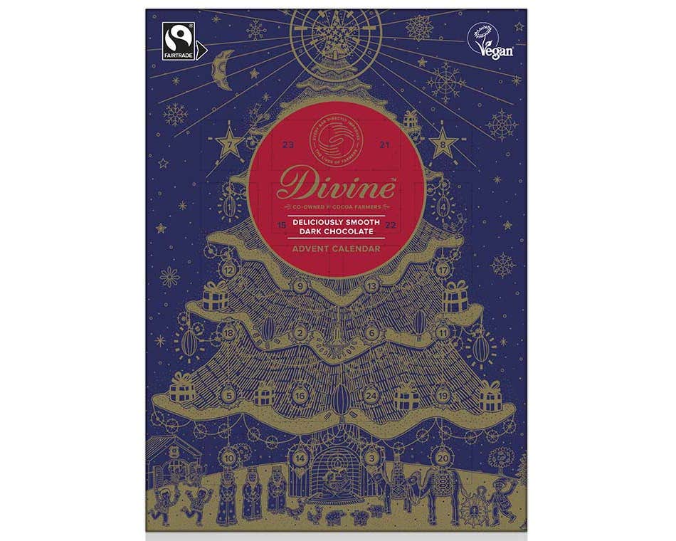Divine Dark Chocolate Advent Calendar