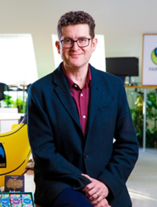 Portrait image of Michael Gidney, CEO of Fairtrade
