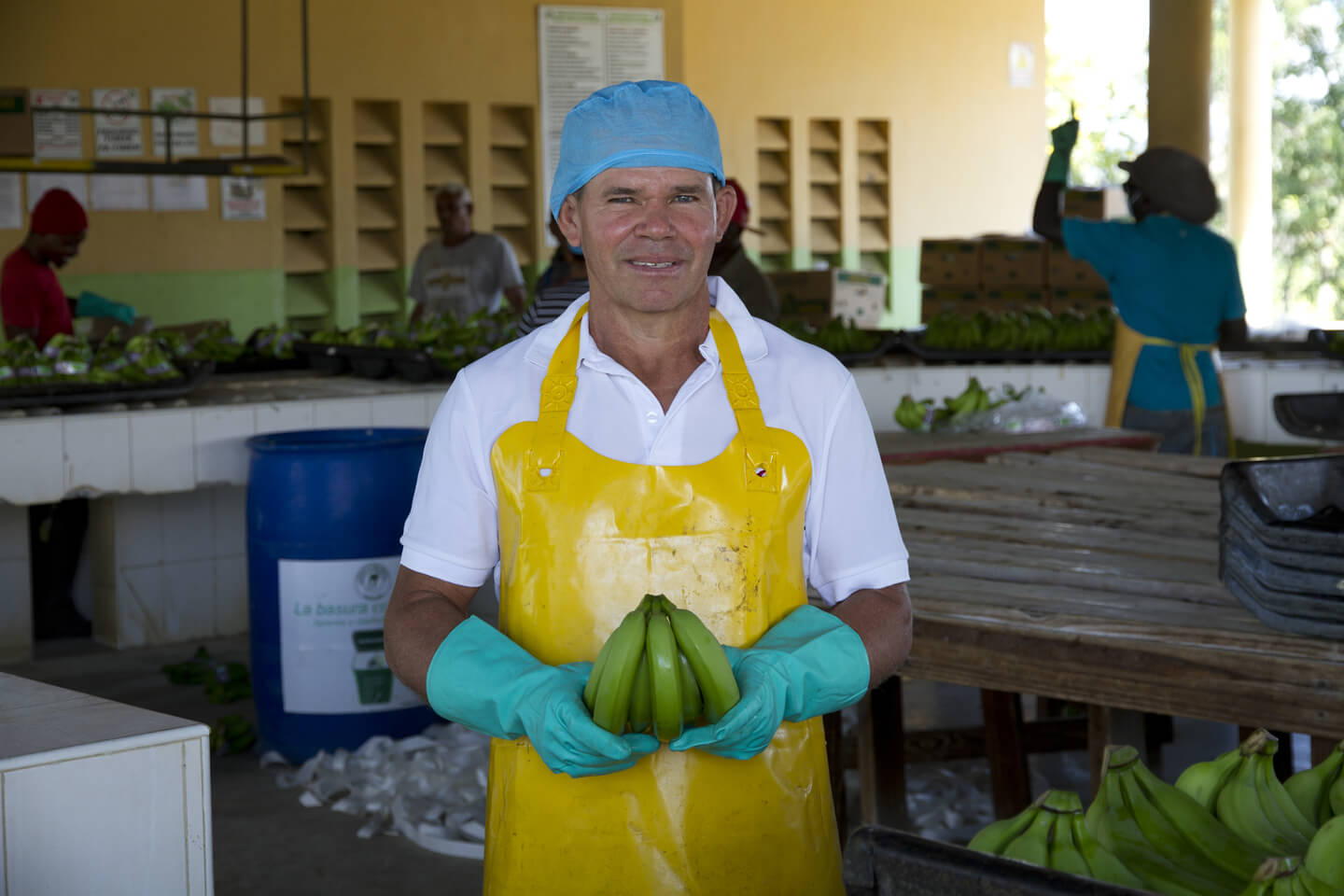 Photo of Ramón Vargas, banana farmer from the Asociación de Productores de Banano: Las Mercedes, Dominican Republic