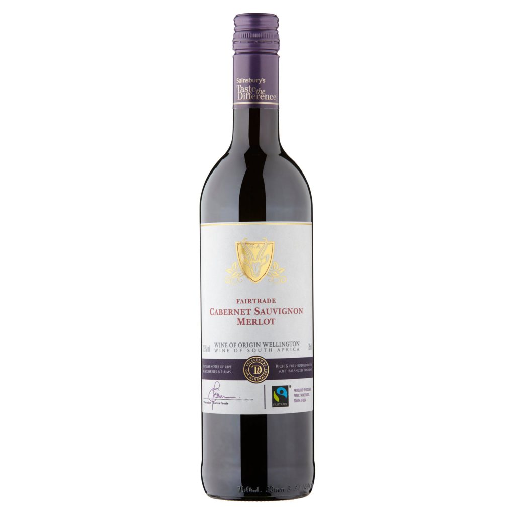 Sainsbury's Fairtrade Cabernet Sauvignon Merlot