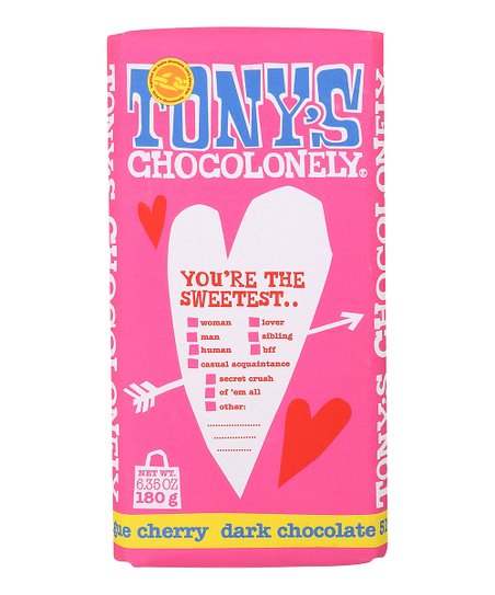 Tony’s ‘You’re the sweetest’ personalised chocolate bar