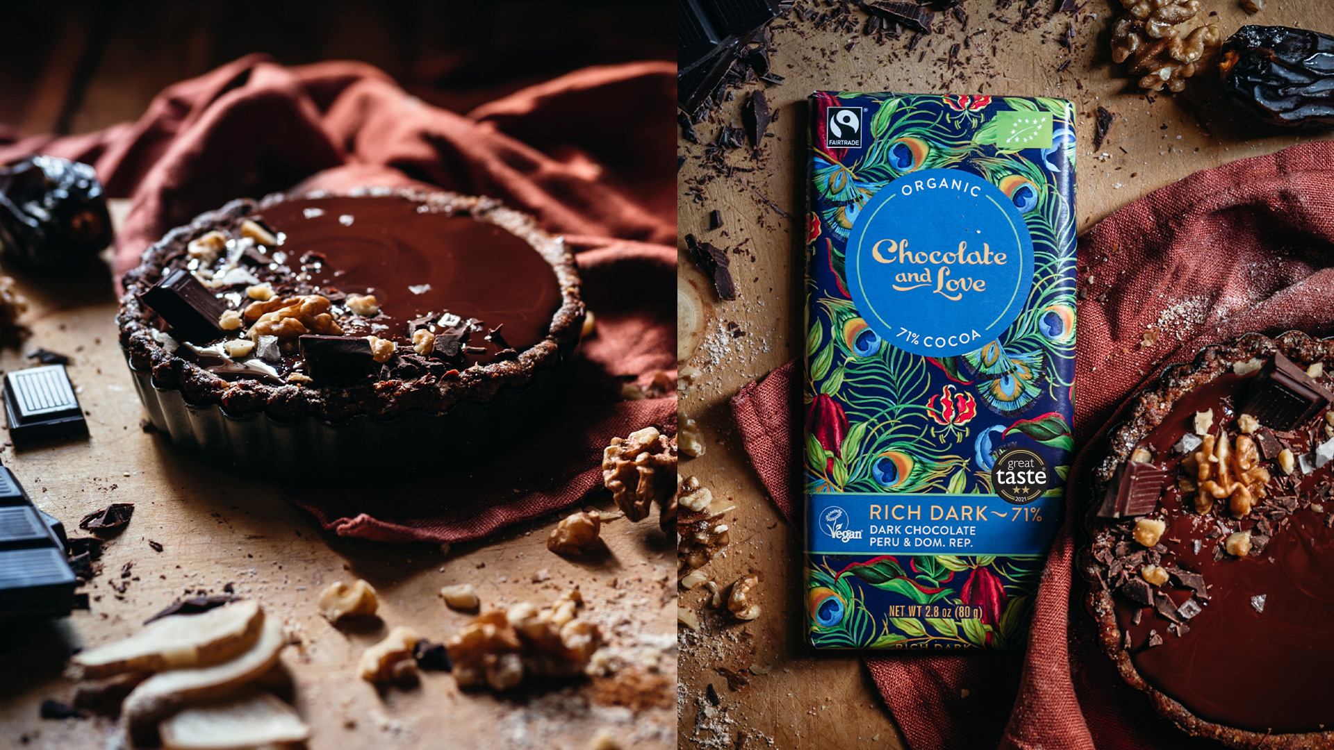 You are currently viewing Chocolate and Love’s Rich Dark Chocolate Mini Tart