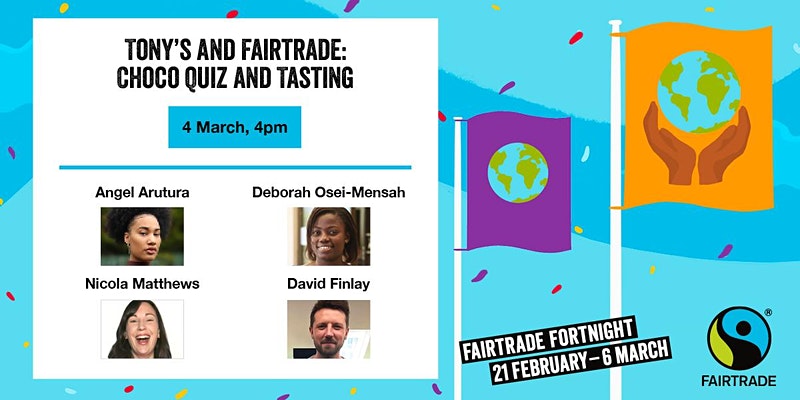 You are currently viewing Tony’s and Fairtrade: Choco Quiz and Tasting