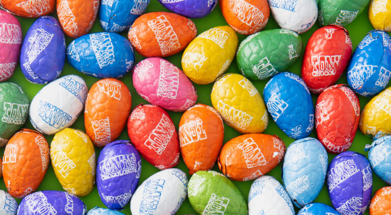 Tony's Chocoloney Easter eggs