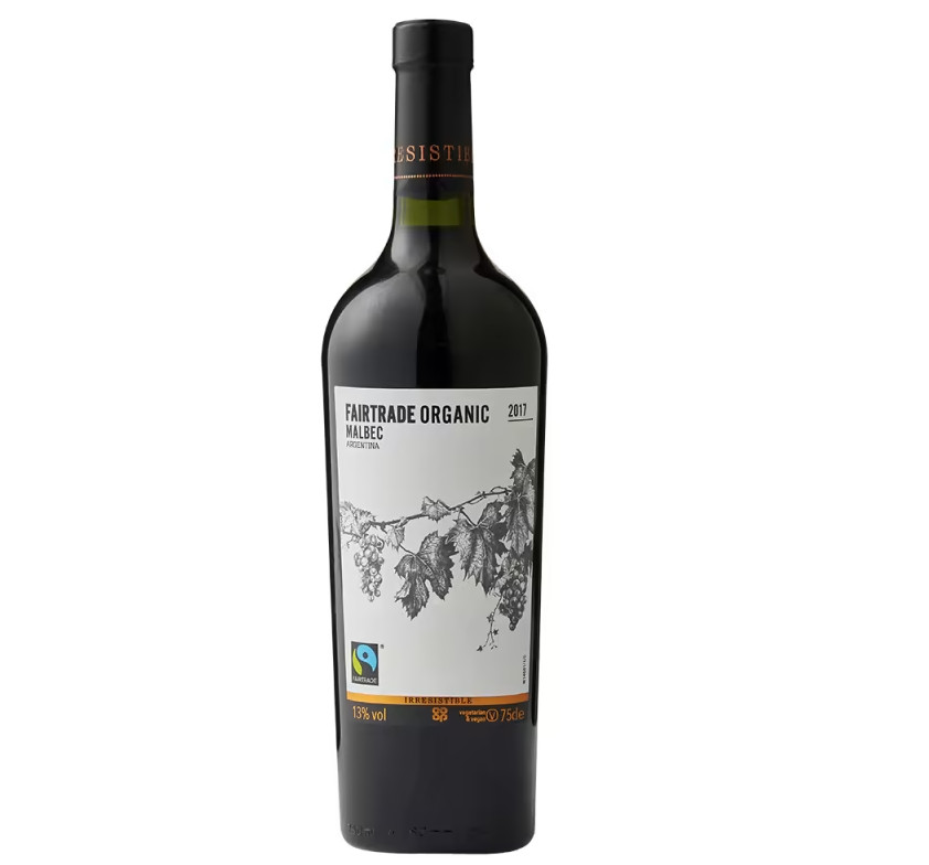 Fairtrade Organic Malbec red wine