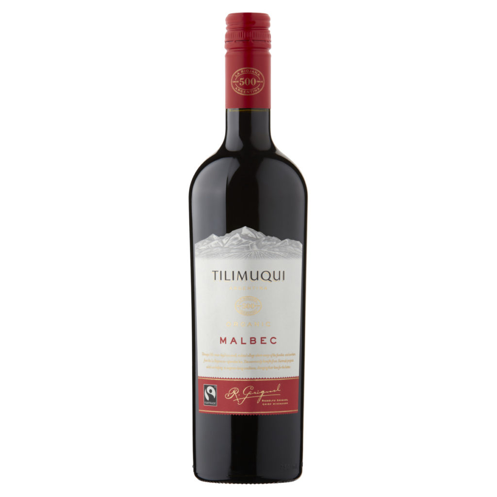 Tilimuqui Malbec Fairtrade red wine Waitrose