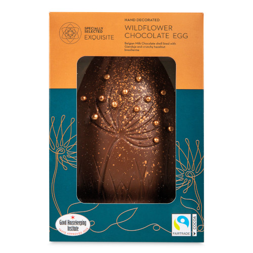 Aldi Specially Selected Exquisite Wildflower Chocolate Egg Fairtrade