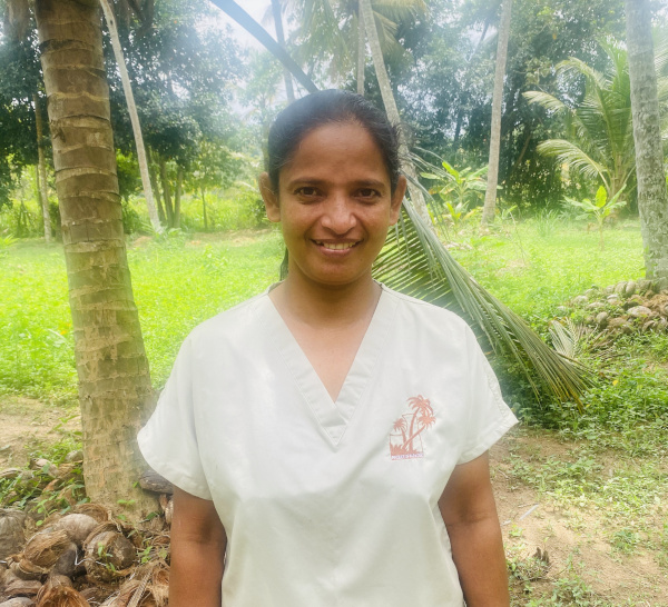 Fairtrade production supervisor S M Premalatha